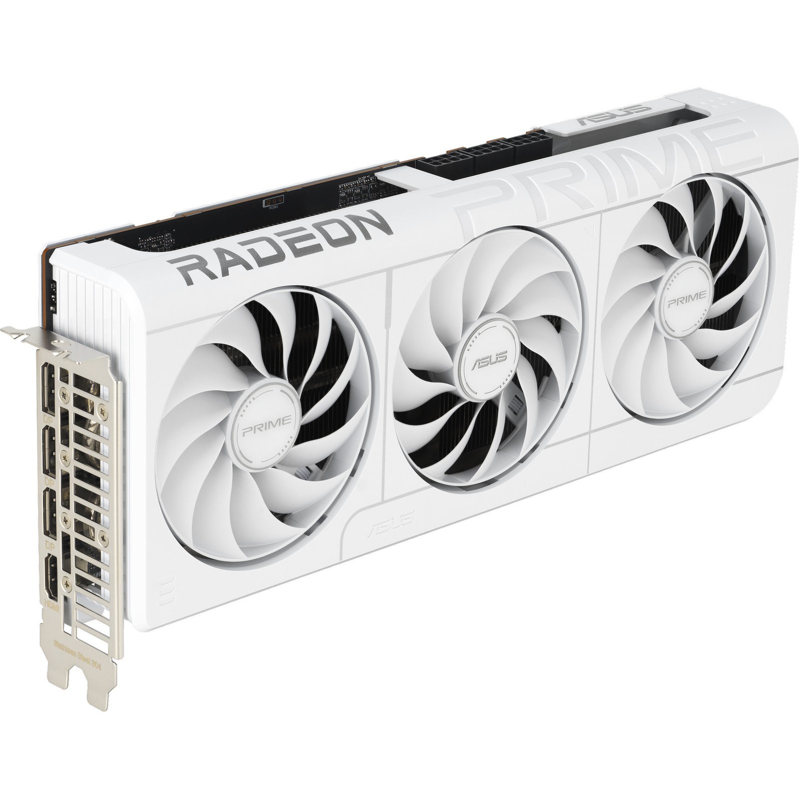 ASUS Radeon RX 9070 XT PRIME WHITE OC Edition Blanco - Imagen 4