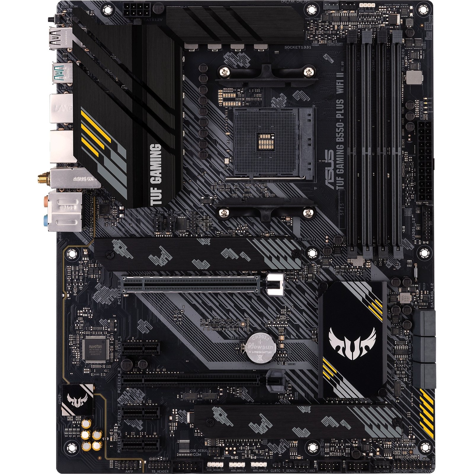 ASUS TUF GAMING B550-PLUS WIFI II Negro - Imagen 3