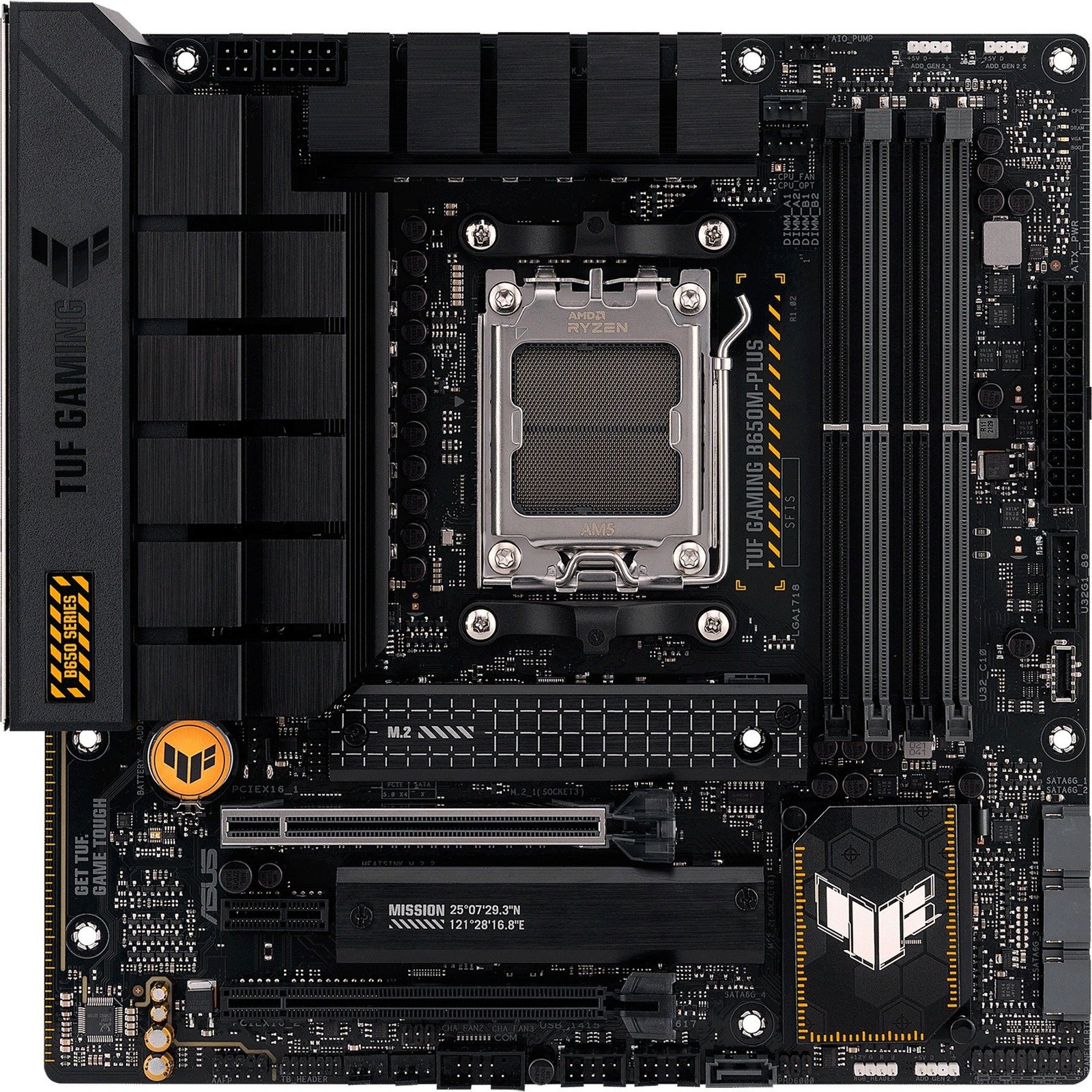 ASUS TUF GAMING B650M-PLUS Negro