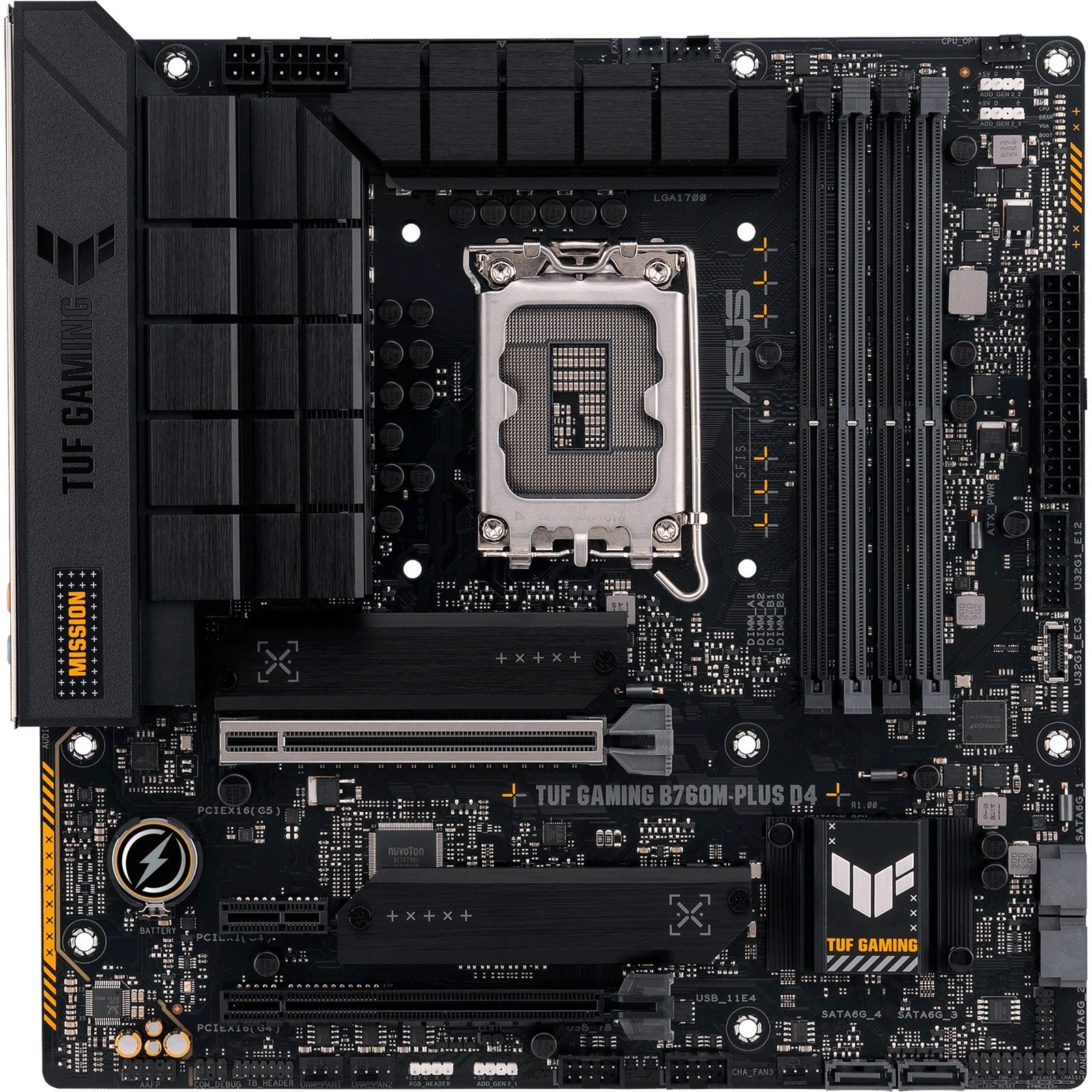ASUS TUF GAMING B760M-PLUS D4 - Imagen 2