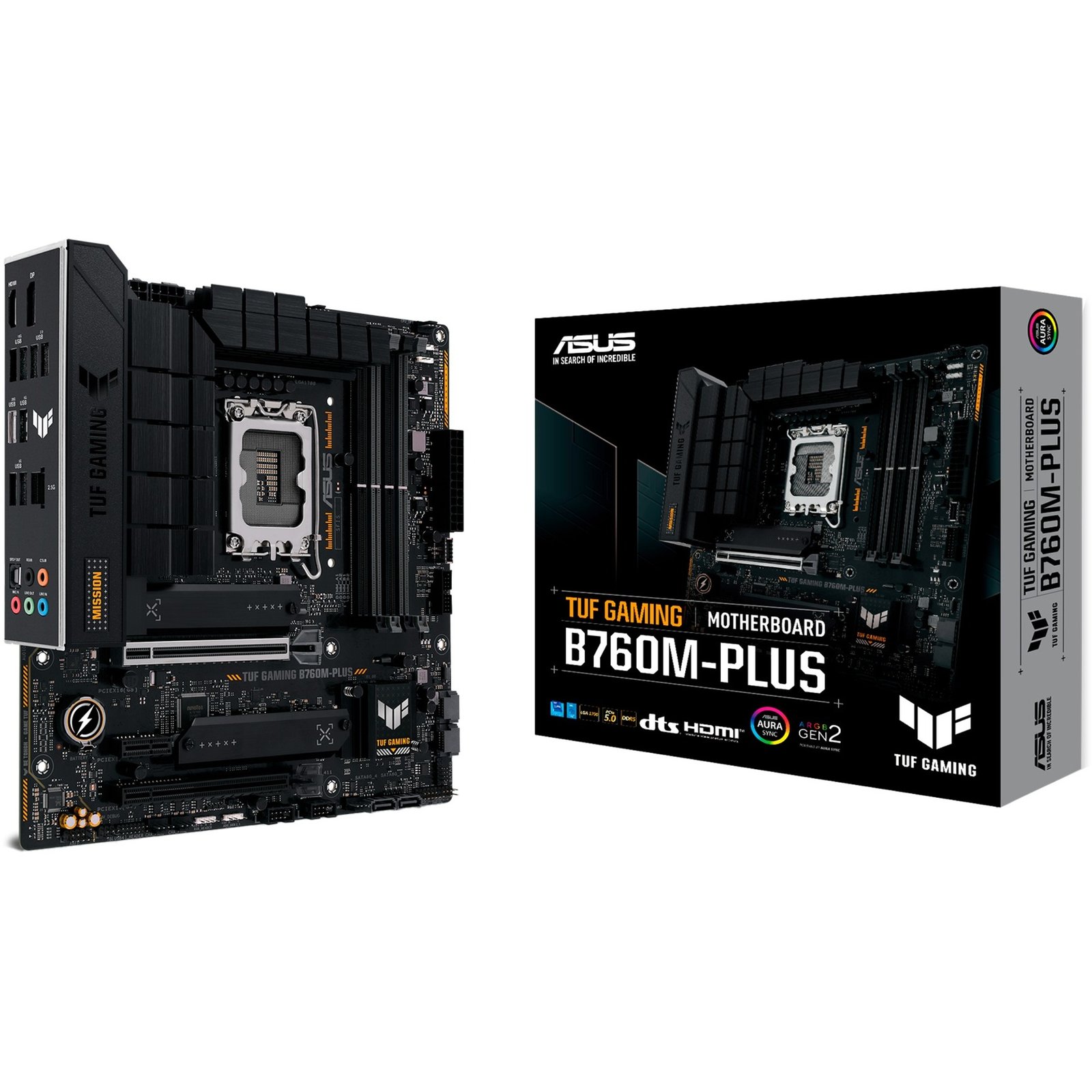 ASUS TUF GAMING B760M-PLUS Negro