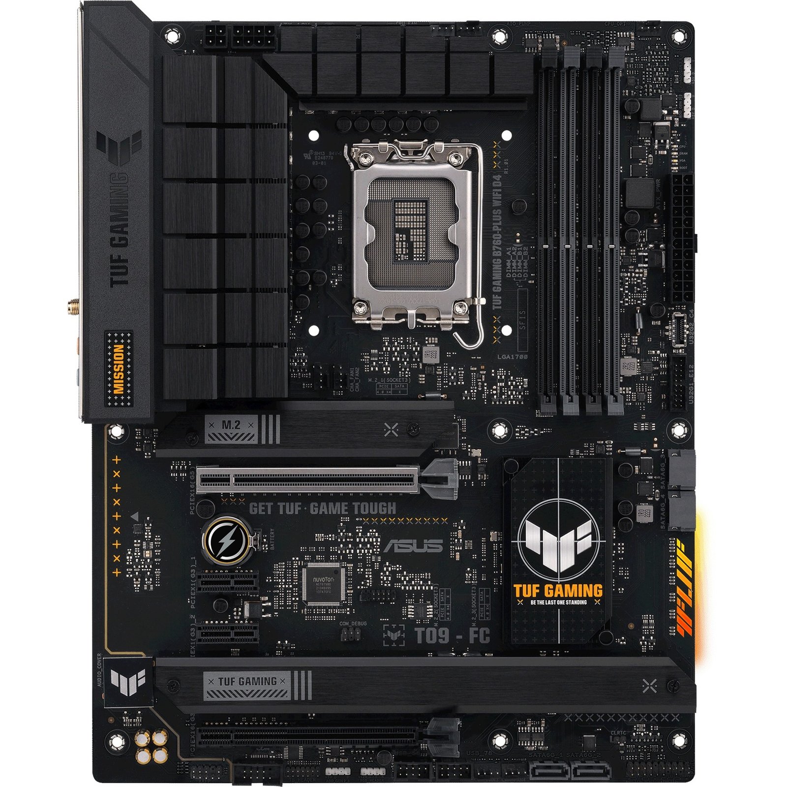 ASUS TUF GAMING B760-PLUS WIFI D4 Negro - Imagen 2