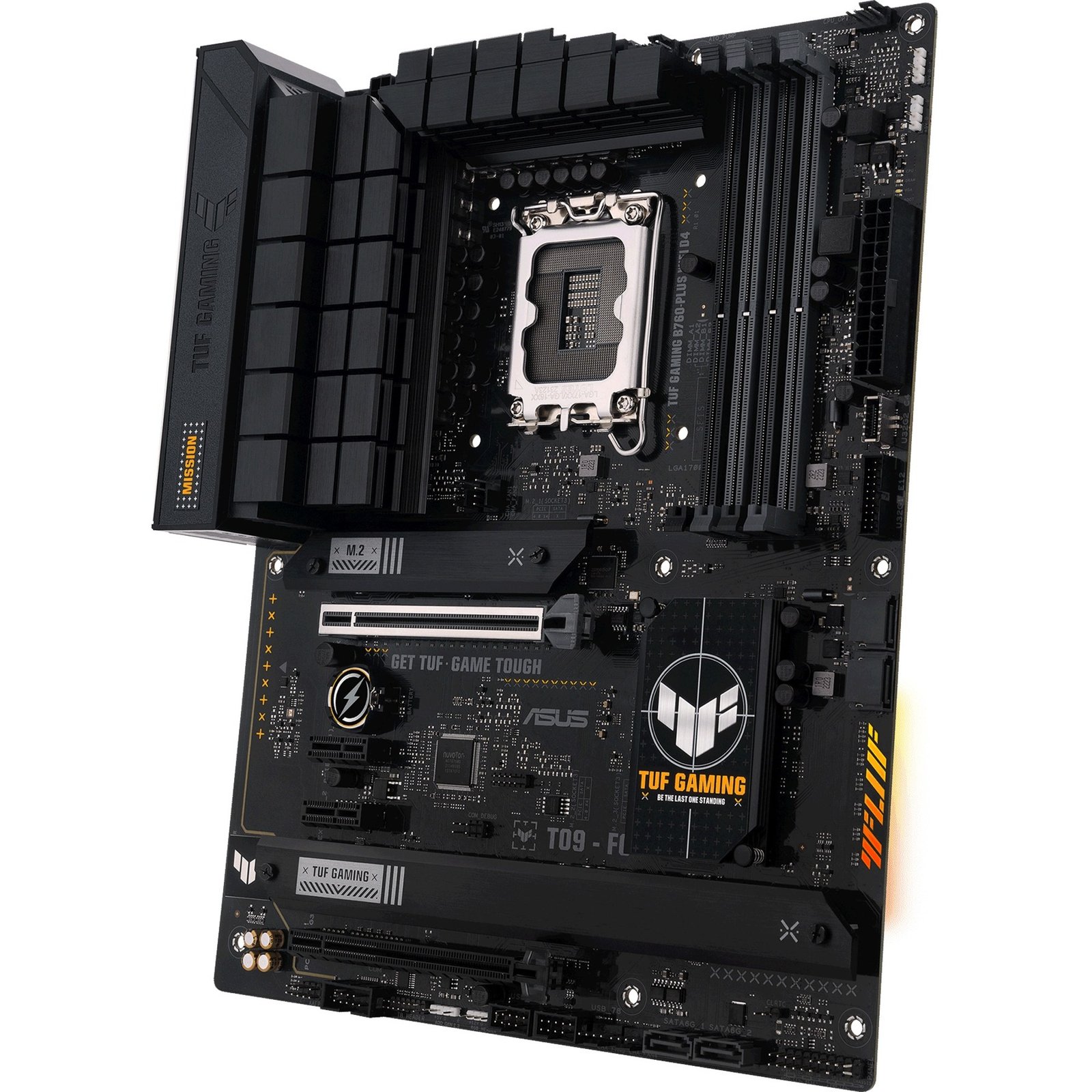 ASUS TUF GAMING B760-PLUS WIFI D4 Negro - Imagen 3