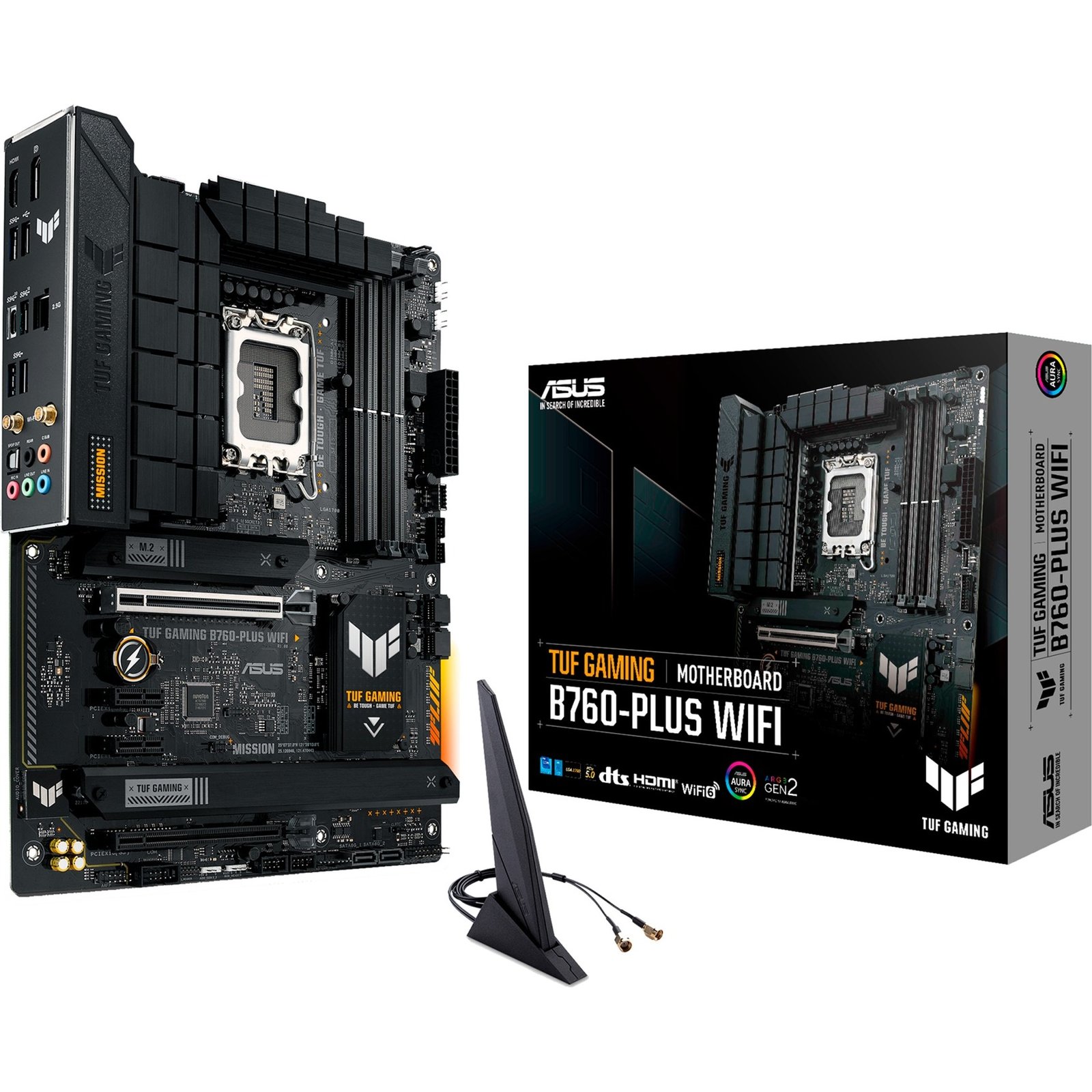 ASUS TUF GAMING B760-PLUS WIFI Negro