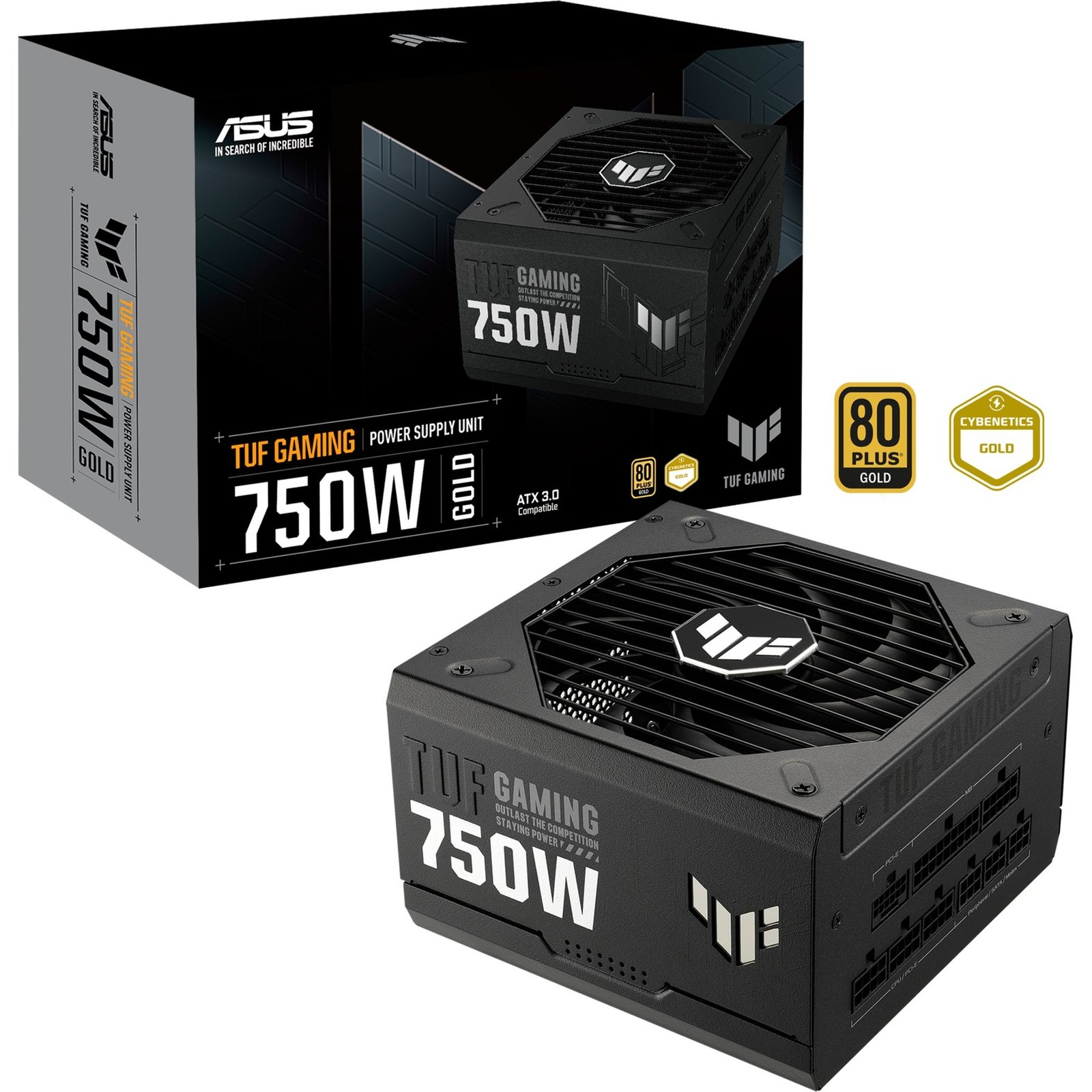 ASUS TUF Gaming 750W Gold Negro