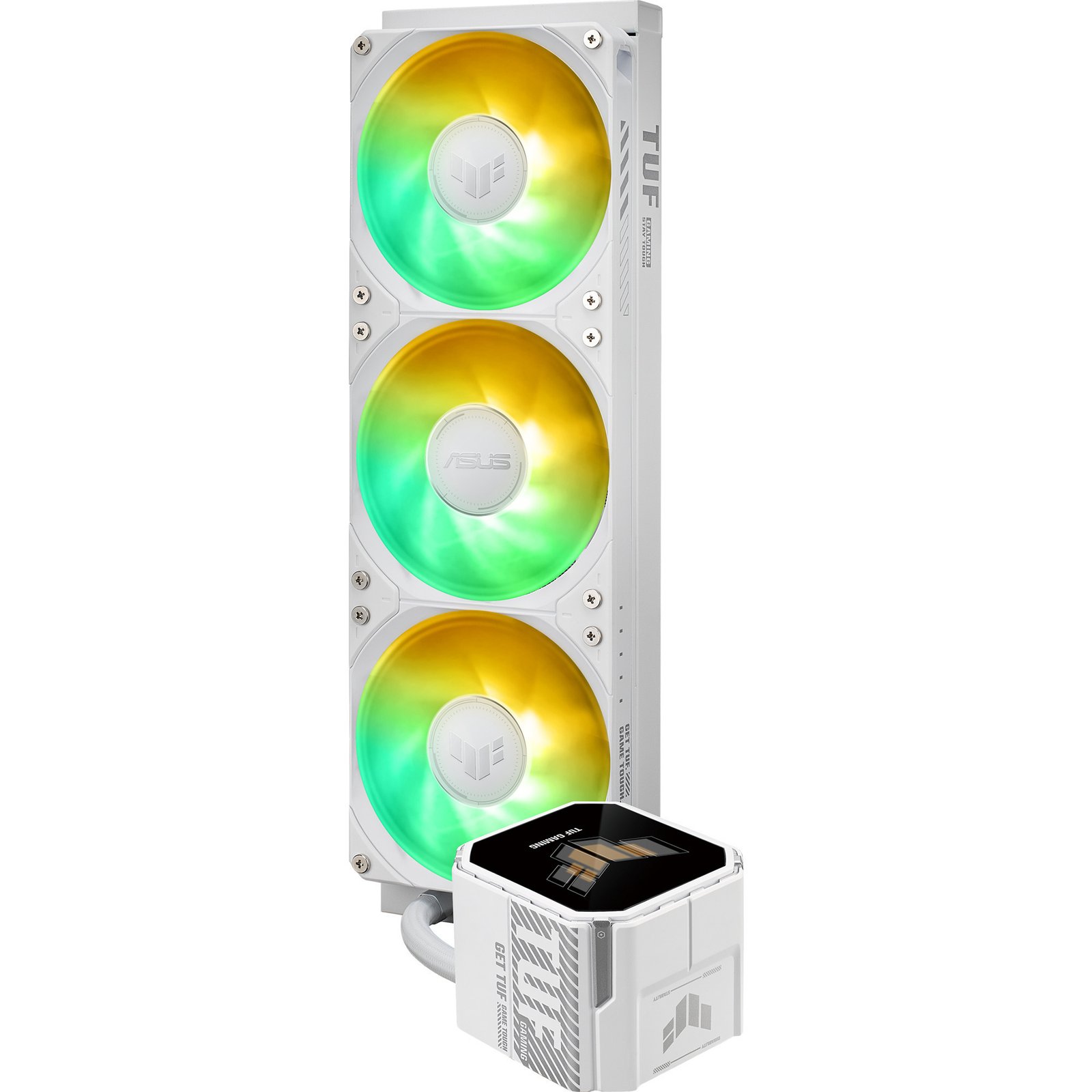 ASUS TUF Gaming LC III 360 ARGB LCD Blanco - Imagen 4