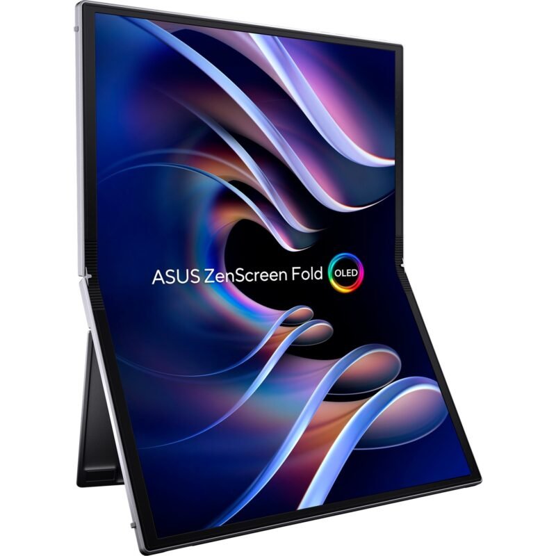 ASUS ZenScreen Fold MQ17QH Plata