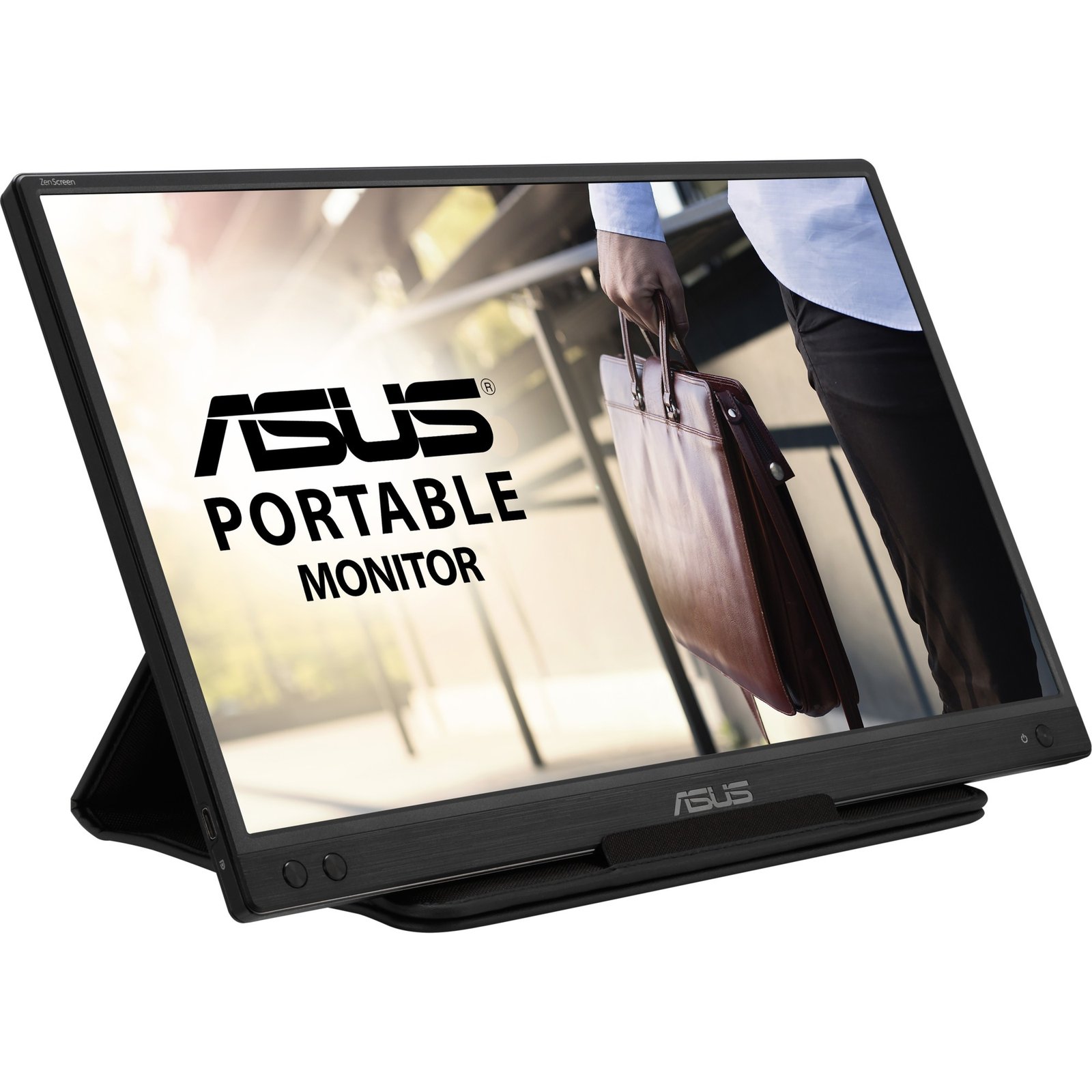 ASUS ZenScreen MB166C Negro