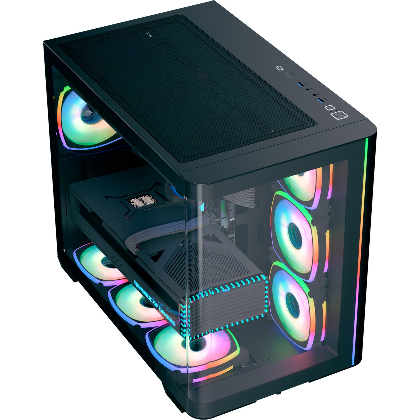 Aerocool P500C EVO-G-BK-v1 Negro - Imagen 5