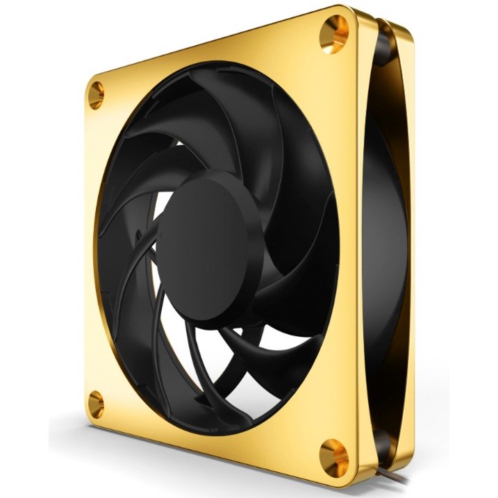 Alphacool Apex Stealth Metal Power 120mm Lüfter 3000rpm Dorado - Imagen 4