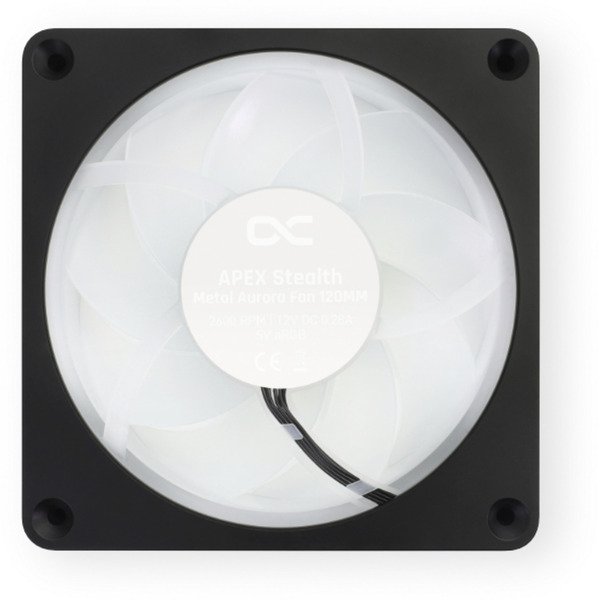 Alphacool Apex Stealth Metall Aurora 120 Negro - Imagen 3
