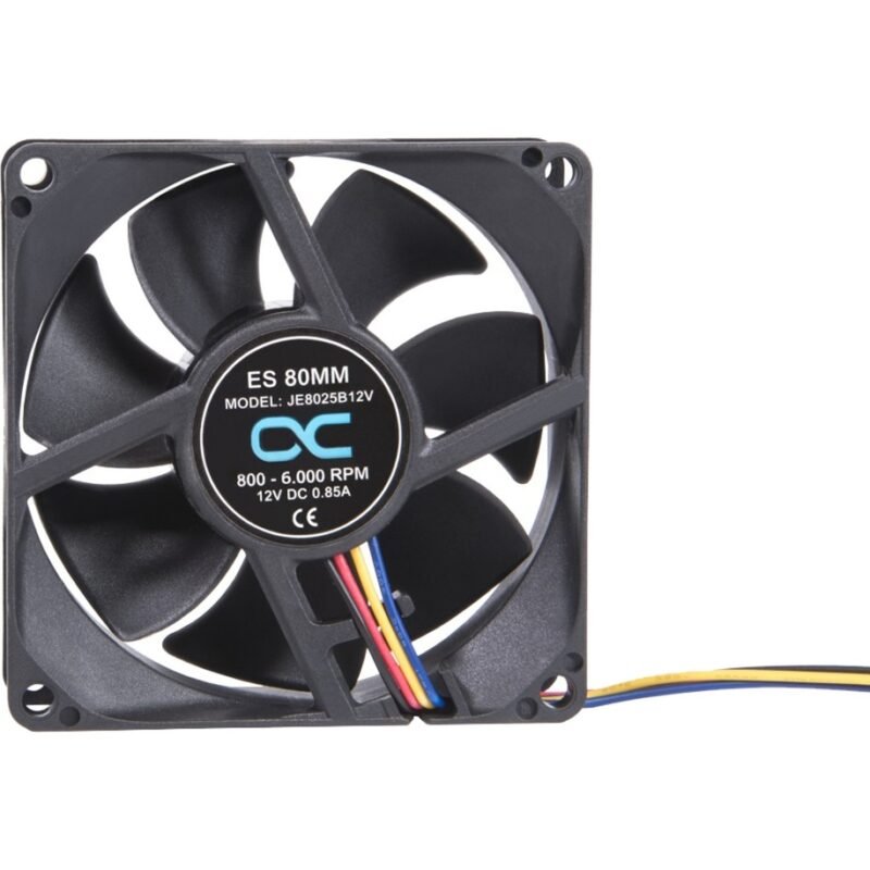 Alphacool ES 80mm 800-6.000rpm Fan 80x80x25mm Negro