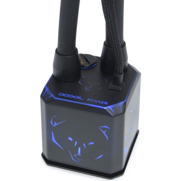 Alphacool Eisbaer Aurora 240 CPU - Digital RGB 240mm Negro - Imagen 4