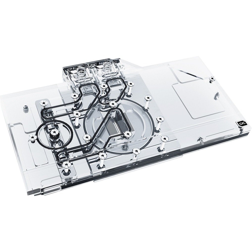 Alphacool Eisblock Aurora Acryl GPX-N RTX 3070 Gaming X Trio mit Backplate Plata