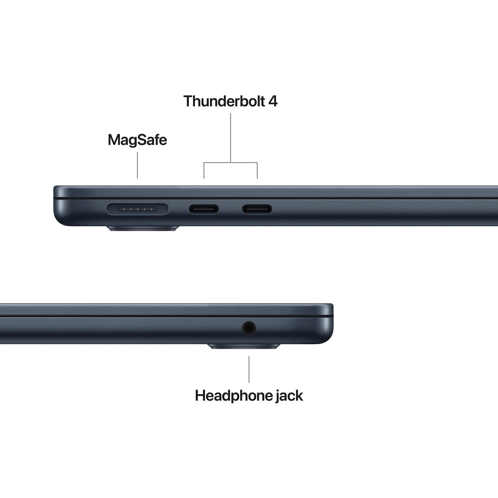 Apple MacBook Air 34 Negro, 512 GB 24 GB - Imagen 3