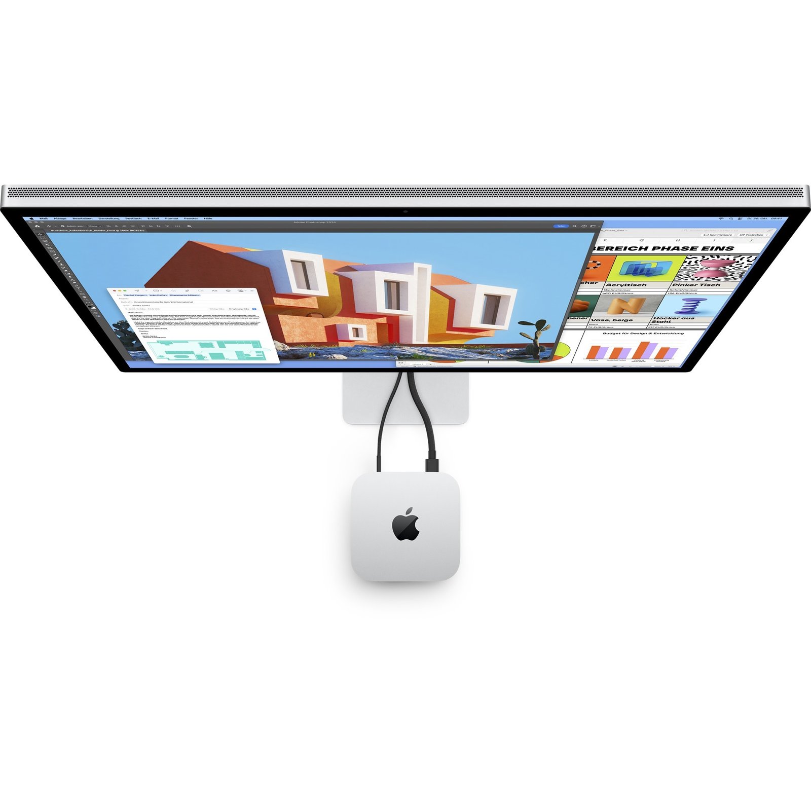 Apple Mac mini M4 Pro 2024 CTO Plata, 1 TB 24 GB - Imagen 3