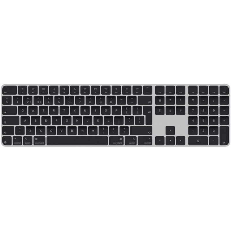 Apple Magic Keyboard mit Touch ID und Ziffern­block Plata