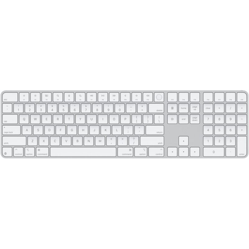 Apple Magic Keyboard mit Touch ID und Ziffern­block Plata