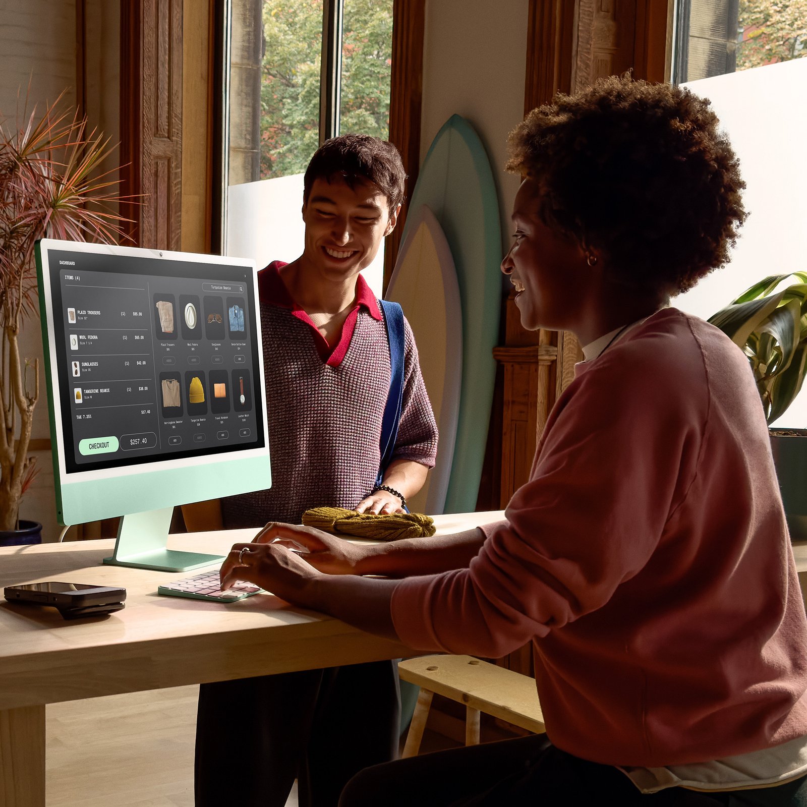 Apple iMac 59 Verde, 1 TB 16 GB - Imagen 4