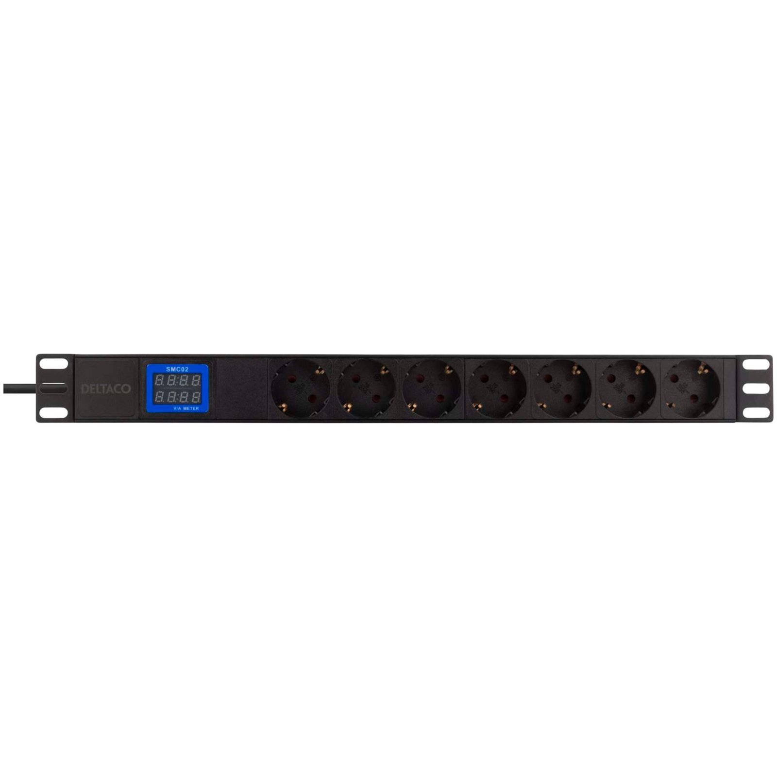 BlueWalker BlueWalker Powerwalker PDU LC-16A 7x CEE 7/3 Negro