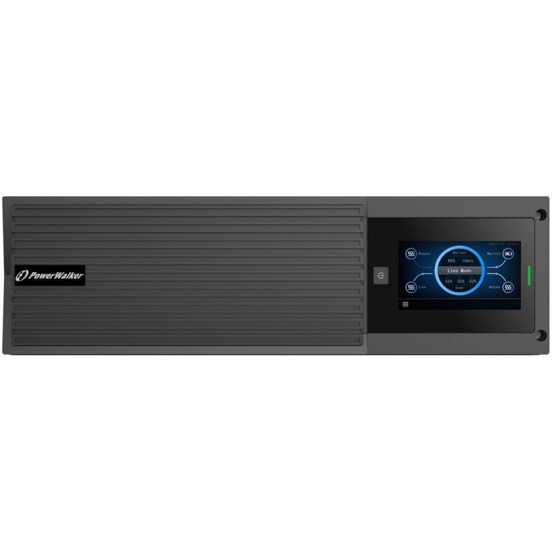 BlueWalker PowerWalker VFI 10000 ICR IoT 3/3 Negro