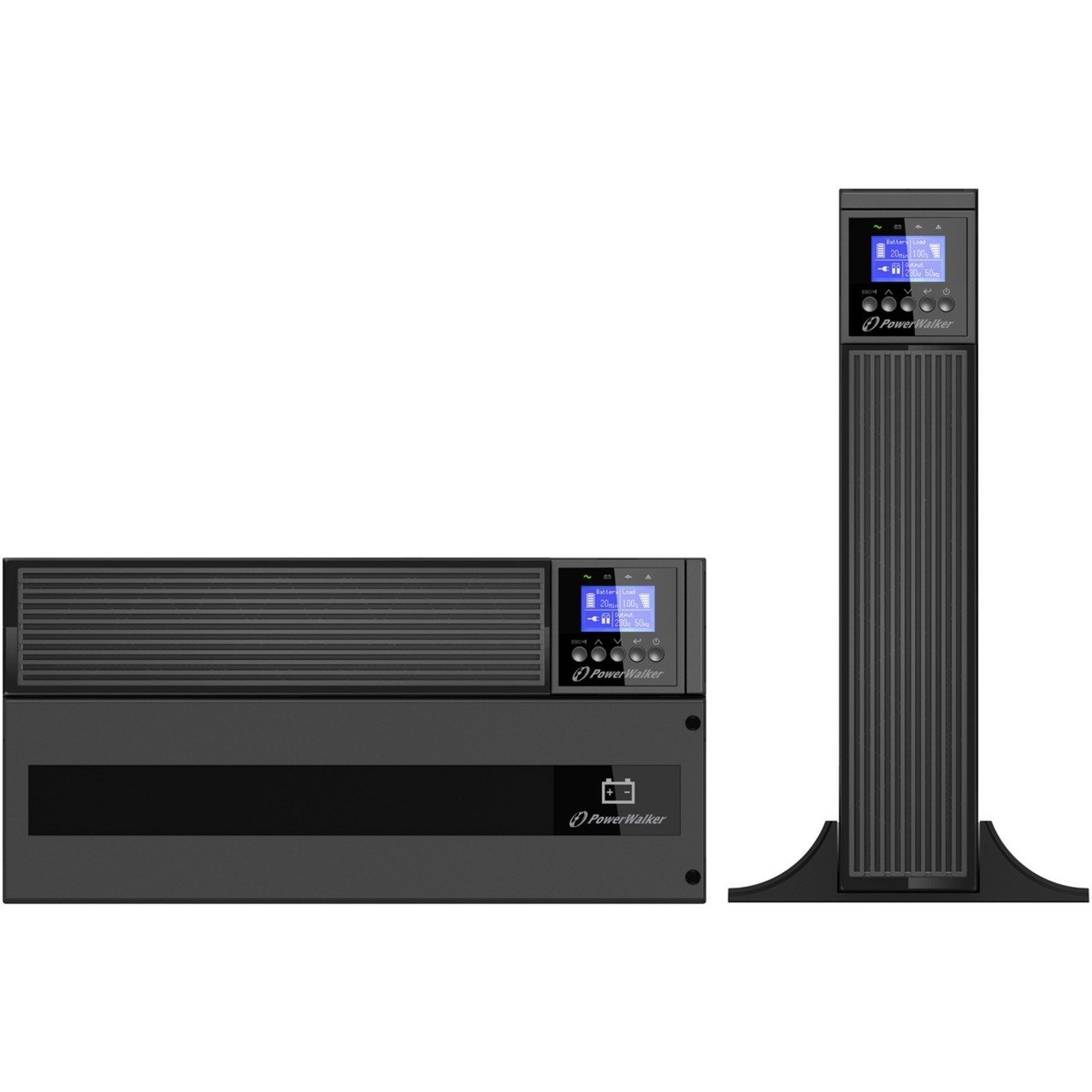 BlueWalker PowerWalker VFI 10000 ICR IoT Negro