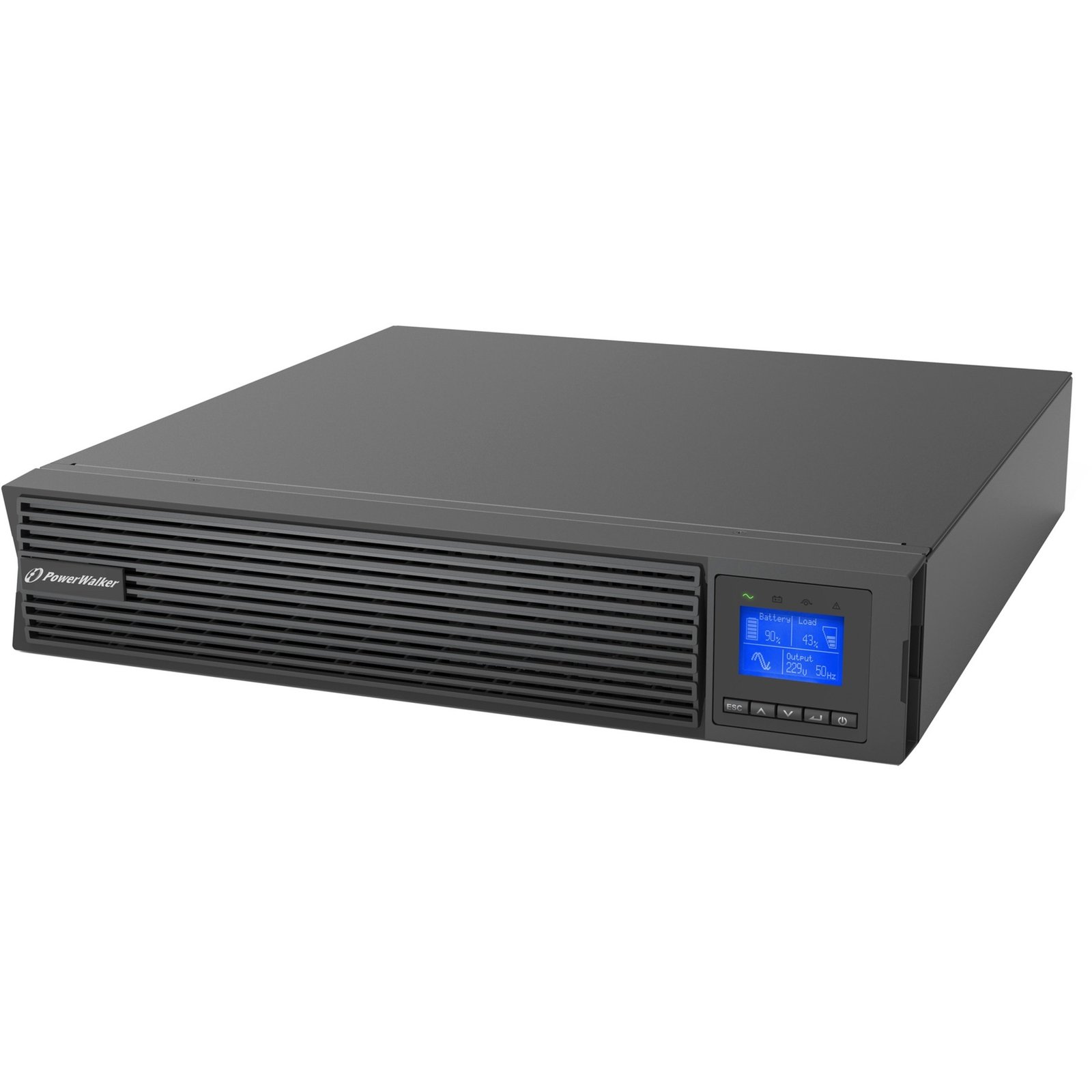 BlueWalker PowerWalker VFI 1500 ICR IoT Negro