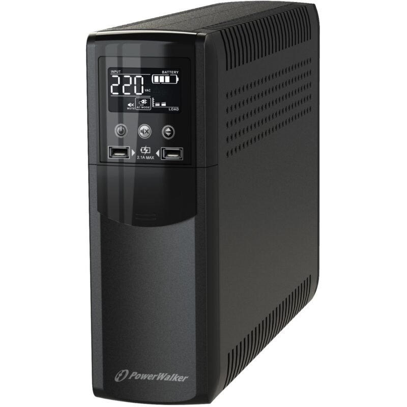 BlueWalker PowerWalker VI 1200 CSW IEC Negro