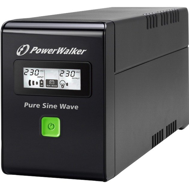 BlueWalker PowerWalker VI 600 SW IEC Negro