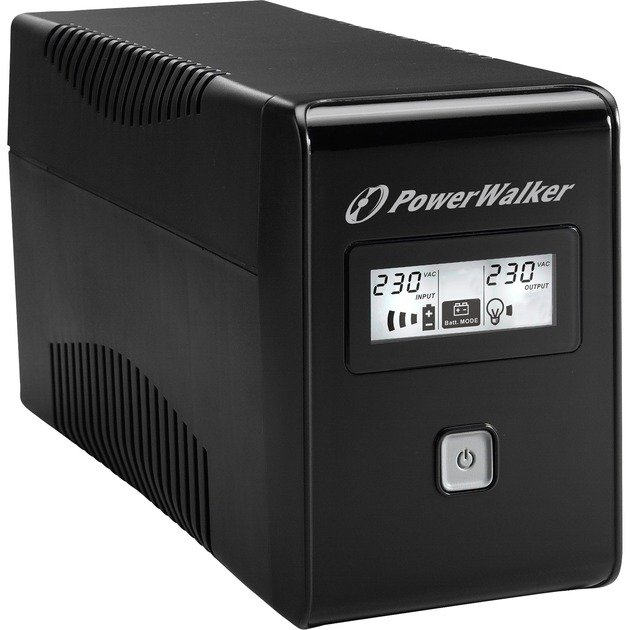 BlueWalker PowerWalker VI 650 LCD Negro