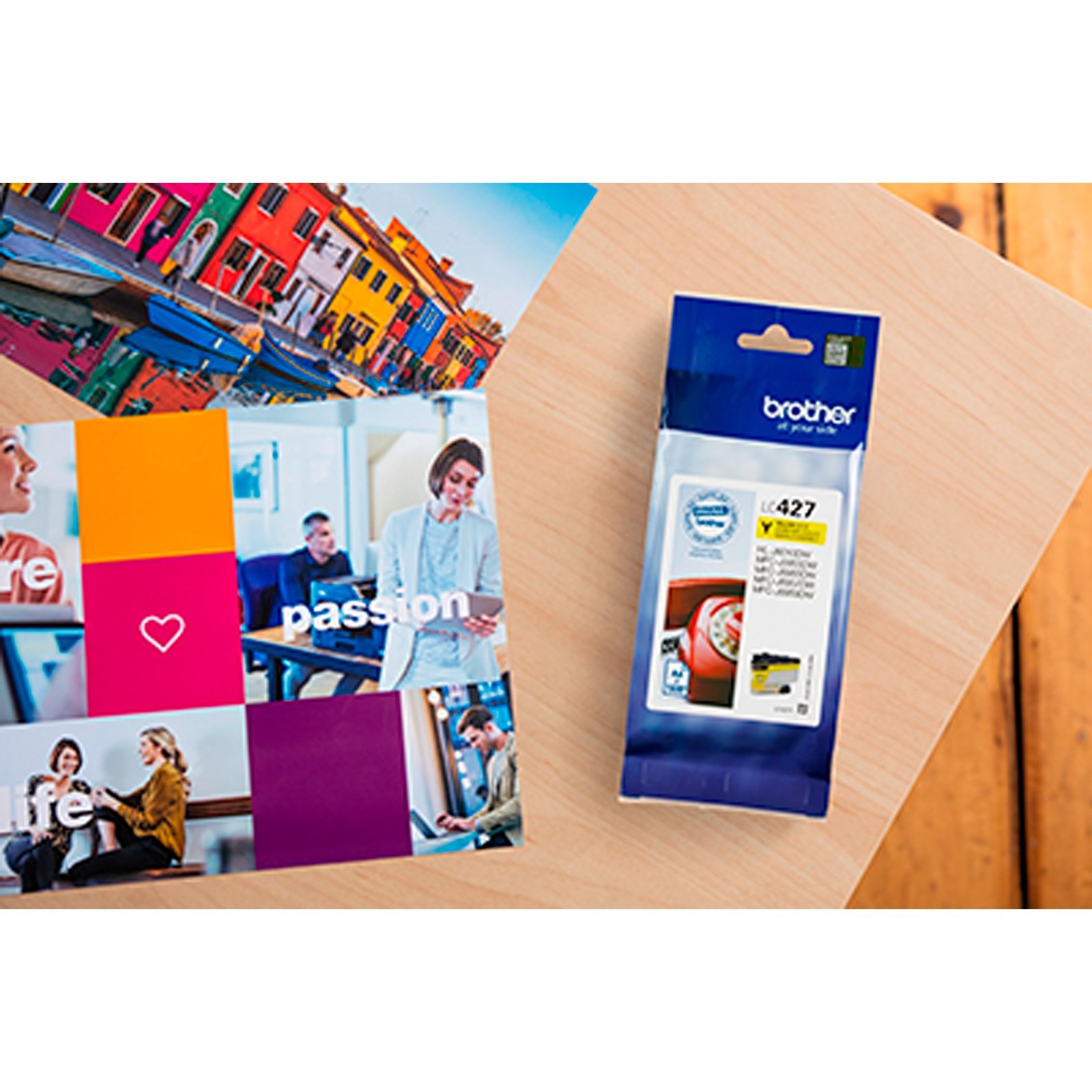 Brother Tinte gelb LC427Y - Imagen 4