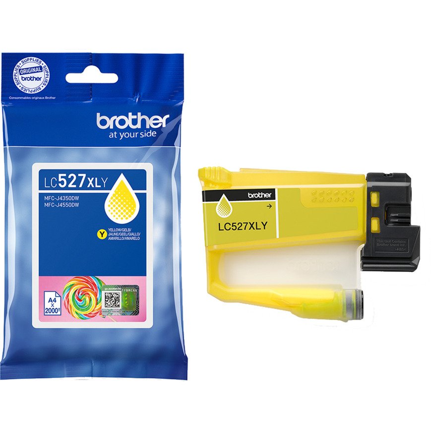 Brother Tinte gelb LC527XLY
