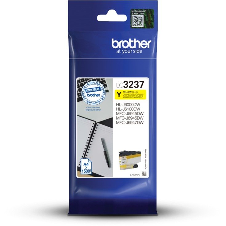 Brother Tinte gelb LC-3237Y - Imagen 3