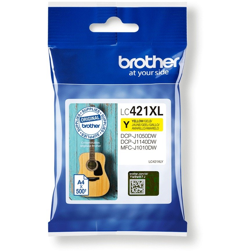 Brother Tinte gelb LC-421XLY - Imagen 2