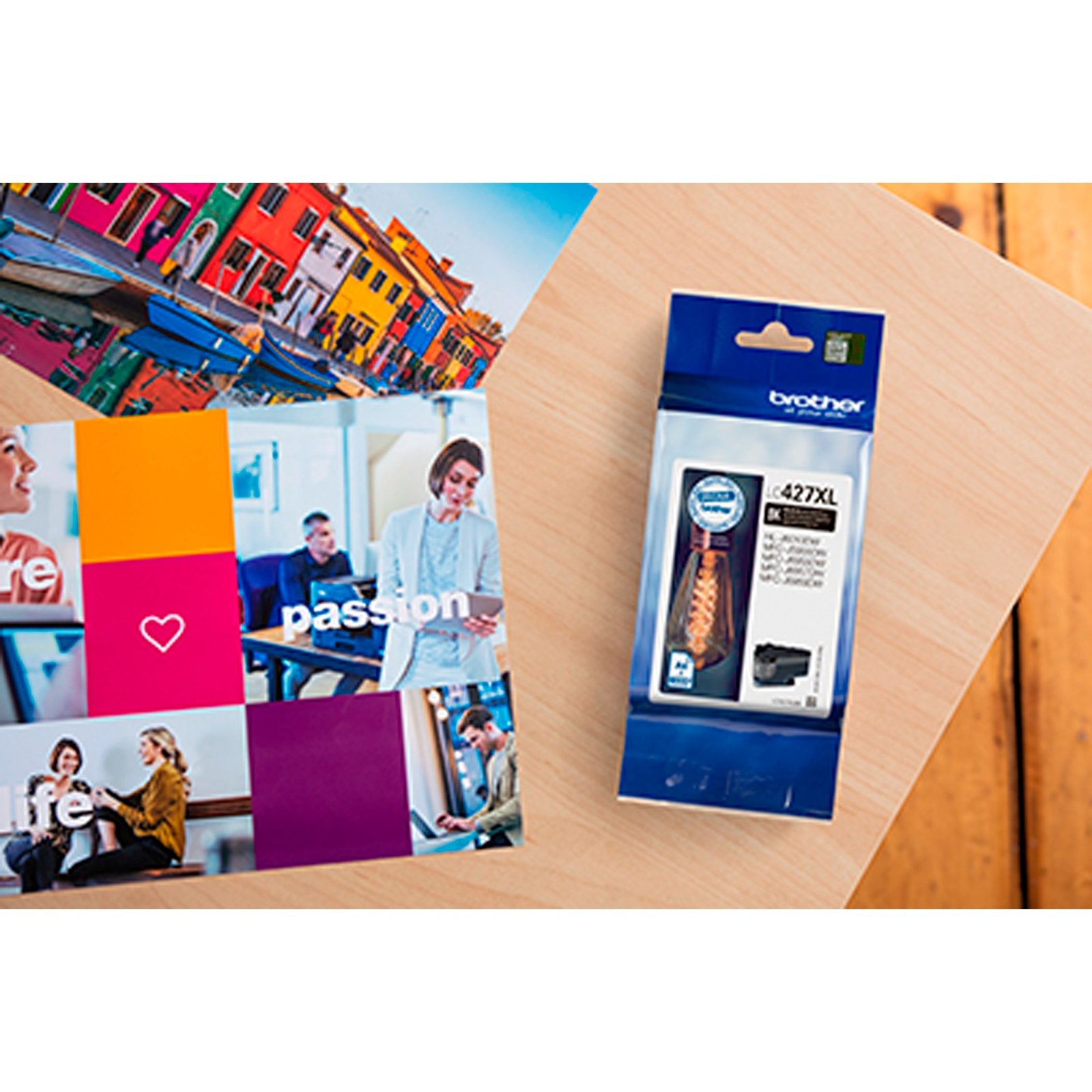 Brother Tinte schwarz LC427XLBK - Imagen 4