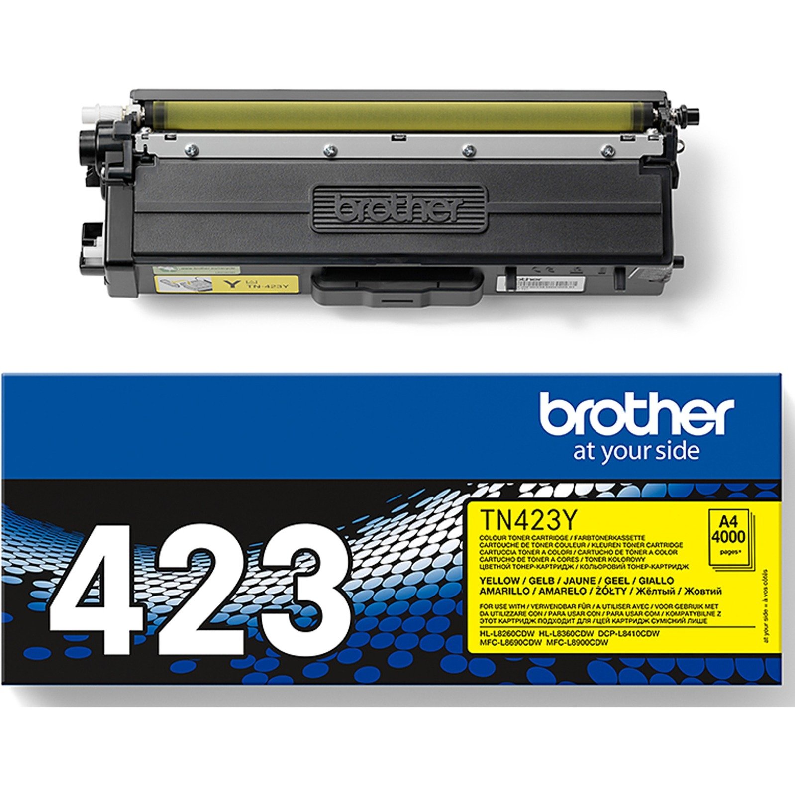 Brother Toner gelb TN-423Y - Imagen 2
