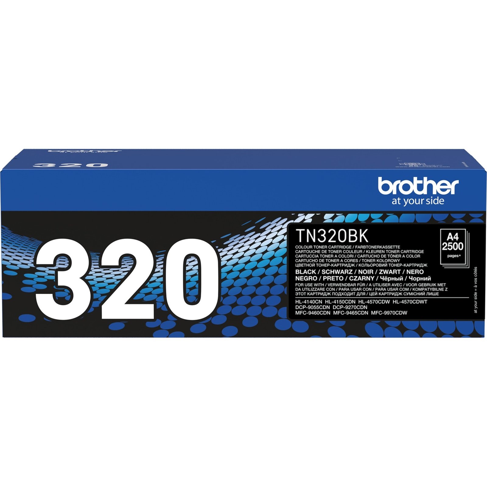 Brother Toner schwarz TN320BK Negro