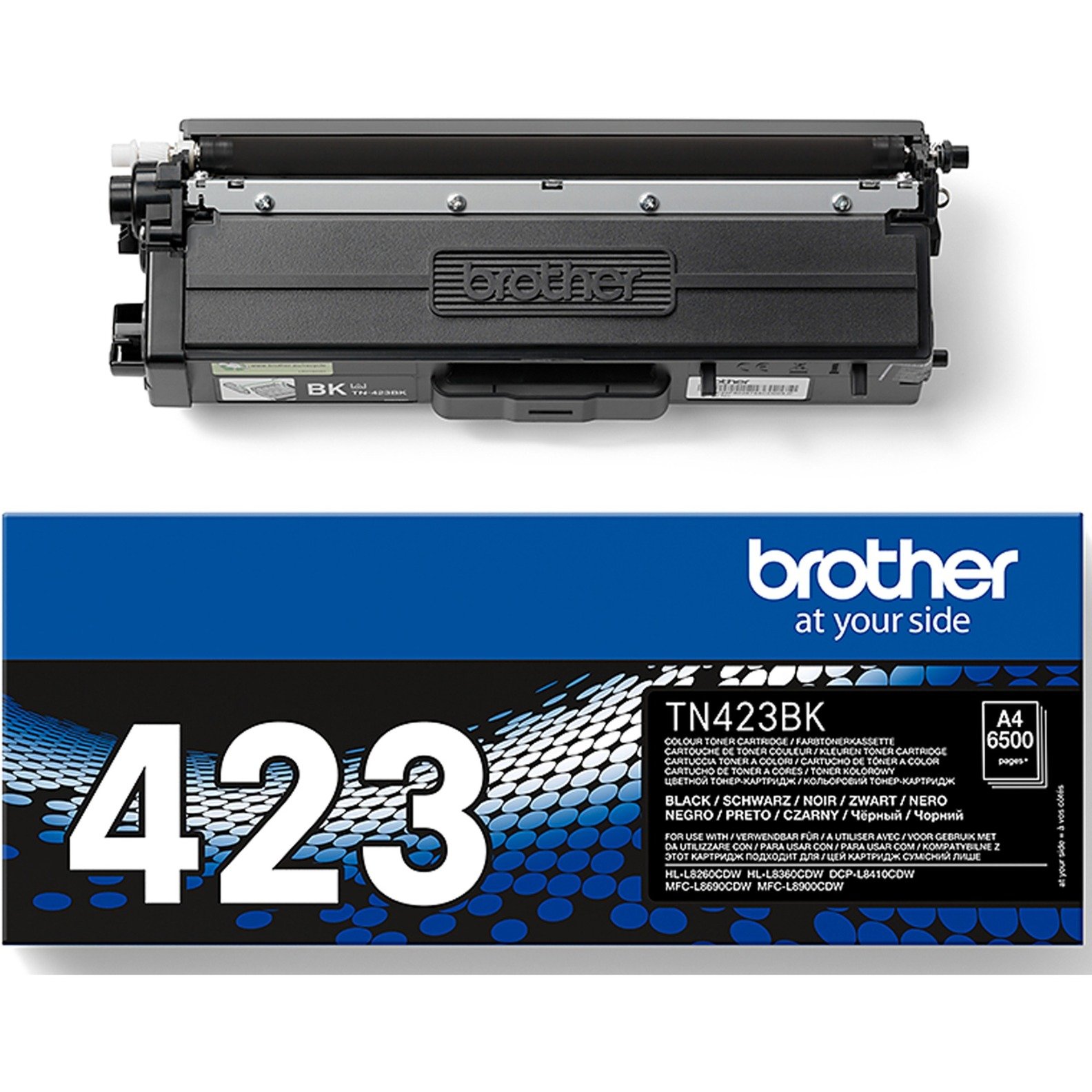 Brother Toner schwarz TN-423BK - Imagen 2