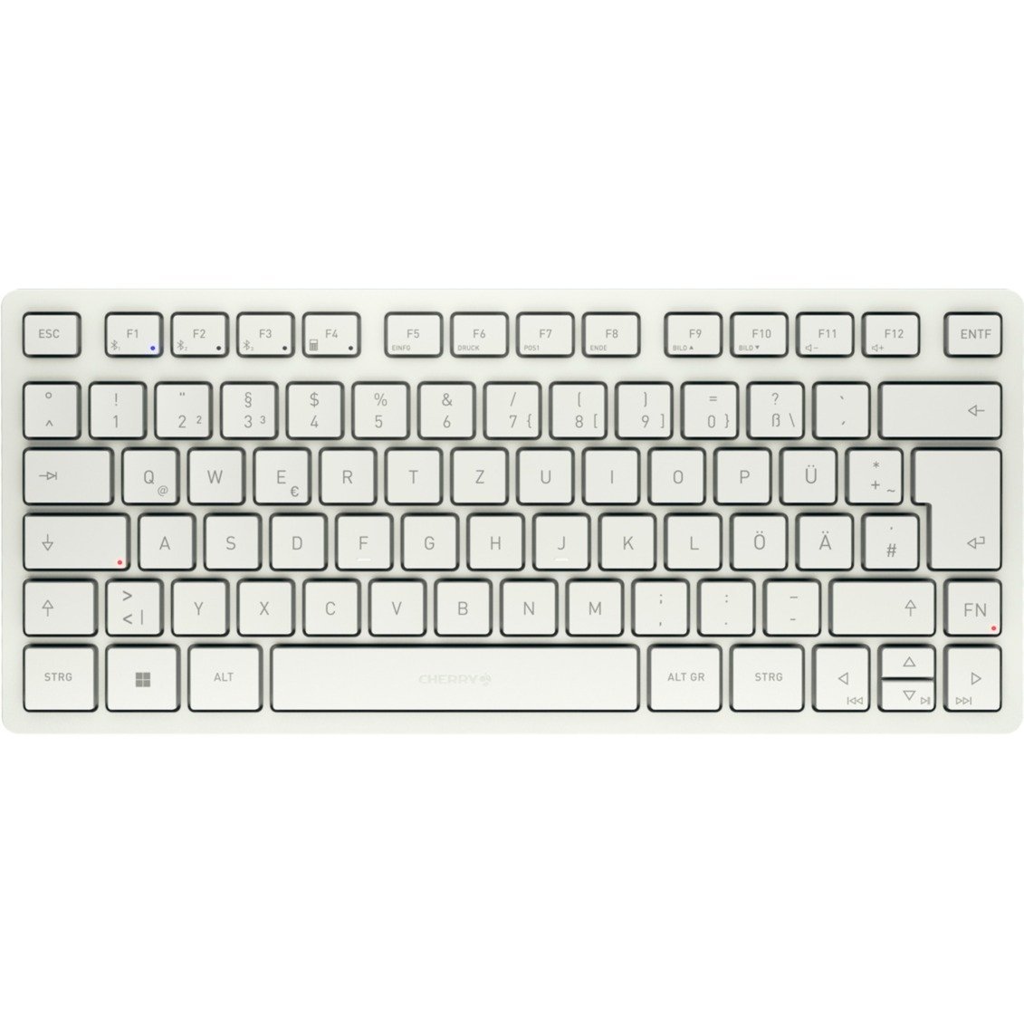 CHERRY KW 7100 Mini BT for Mac Blanco
