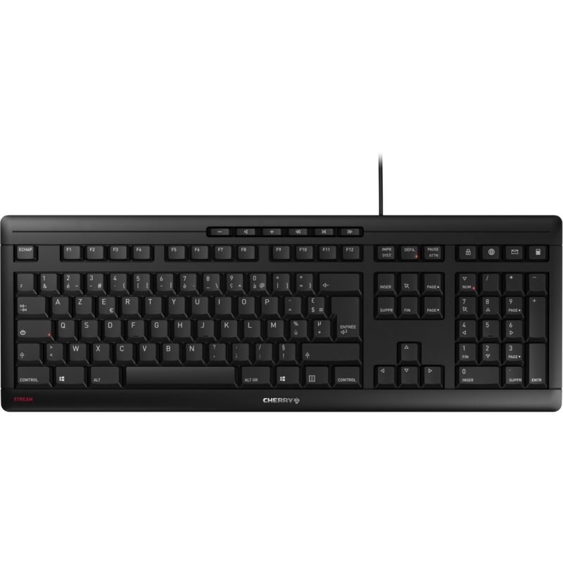 CHERRY STREAM KEYBOARD Negro