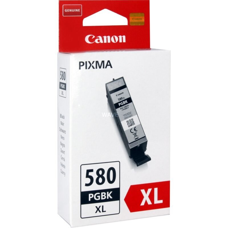 Canon Tinte Pigment-schwarz PGI-580PBBK XL Negro