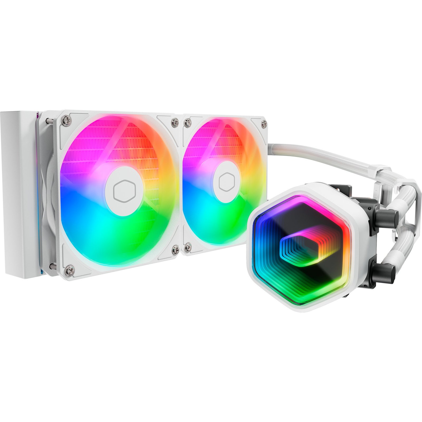 Cooler Master MasterLiquid 240 Core II ARGB White Blanco