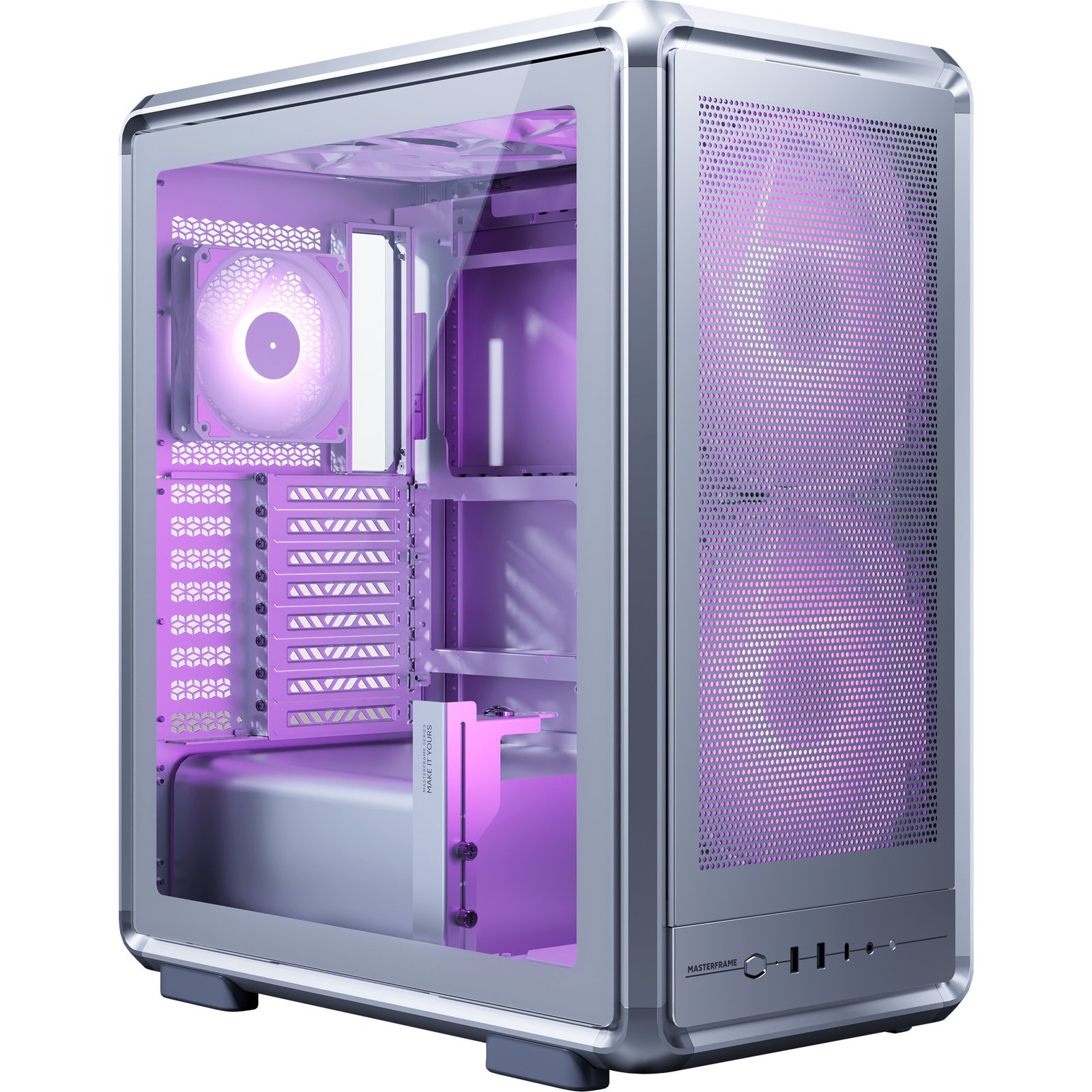 Cooler Master Masterframe 500 Mesh ARGB Plata