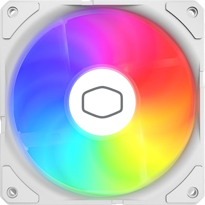 Cooler Master SickleFlow Edge 120 ARGB White Edition Blanco - Imagen 3