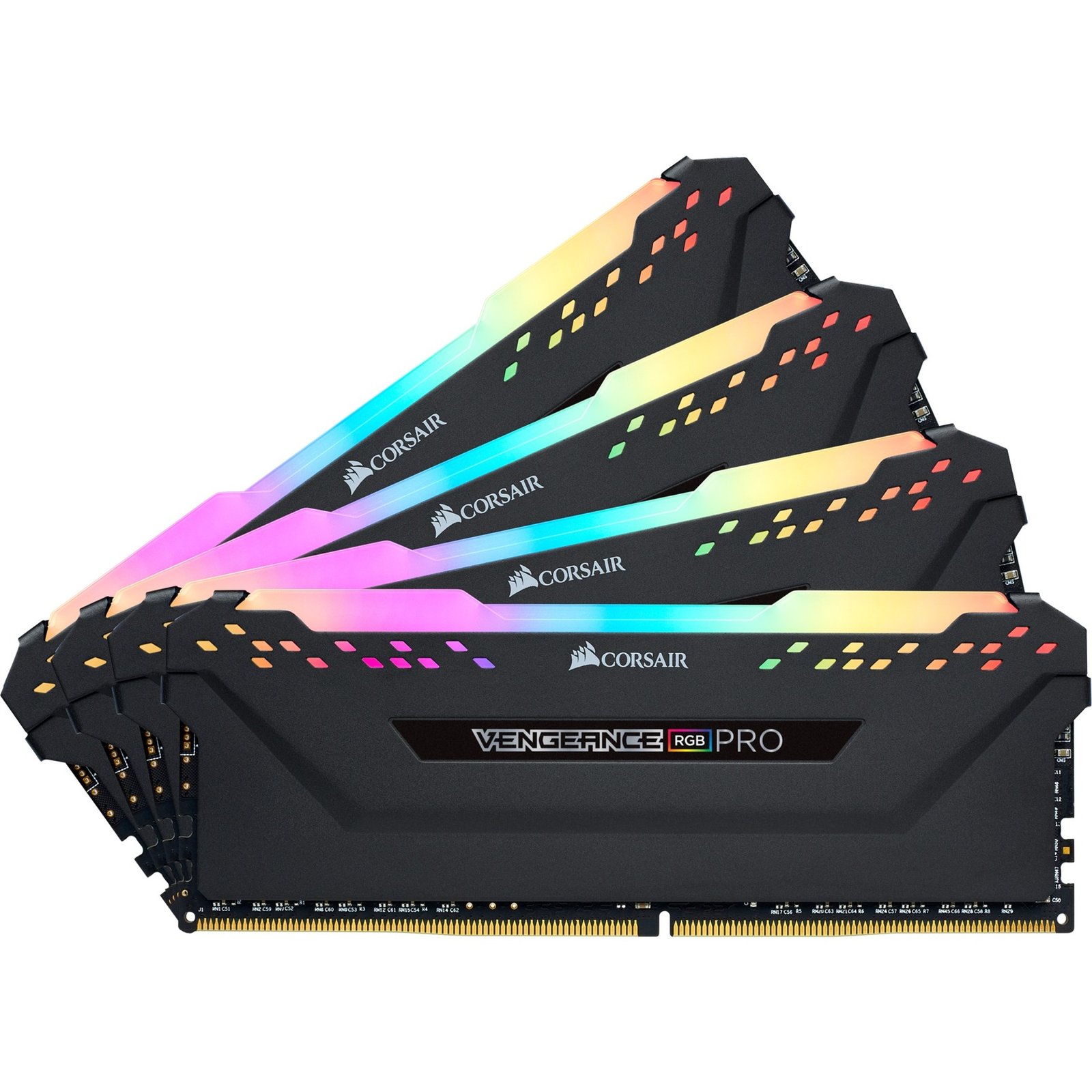 Corsair DIMM DDR4-3600 (4x ) Quad-Kit Negro, 32 GB 32 GB
