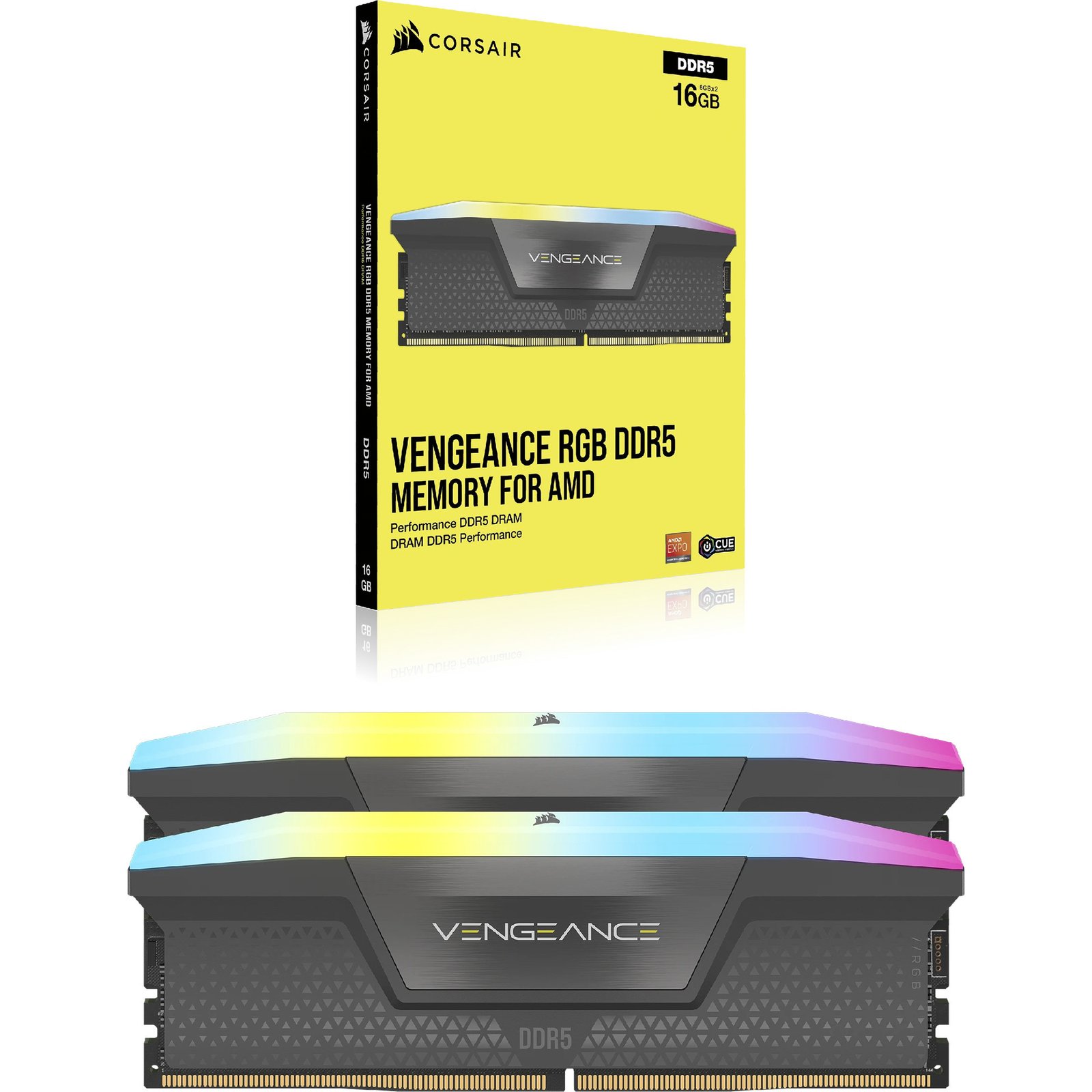Corsair DIMM DDR5-6000 (2x ) Dual-Kit Negro, 32 GB 32 GB - Imagen 5