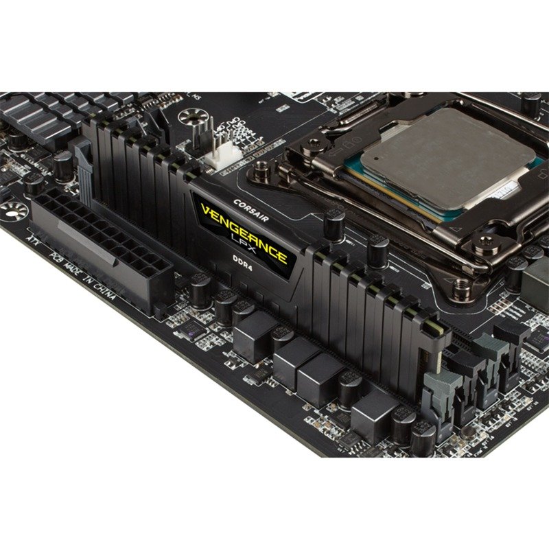 Corsair DIMM DDR4-2400 Negro, 4 GB 4 GB - Imagen 3