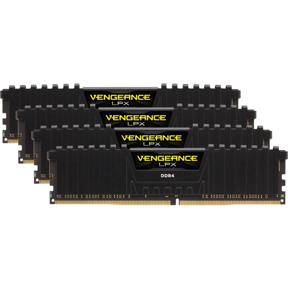 Corsair DIMM DDR4-2400 (4x ) Quad-Kit Negro, 64 GB 64 GB