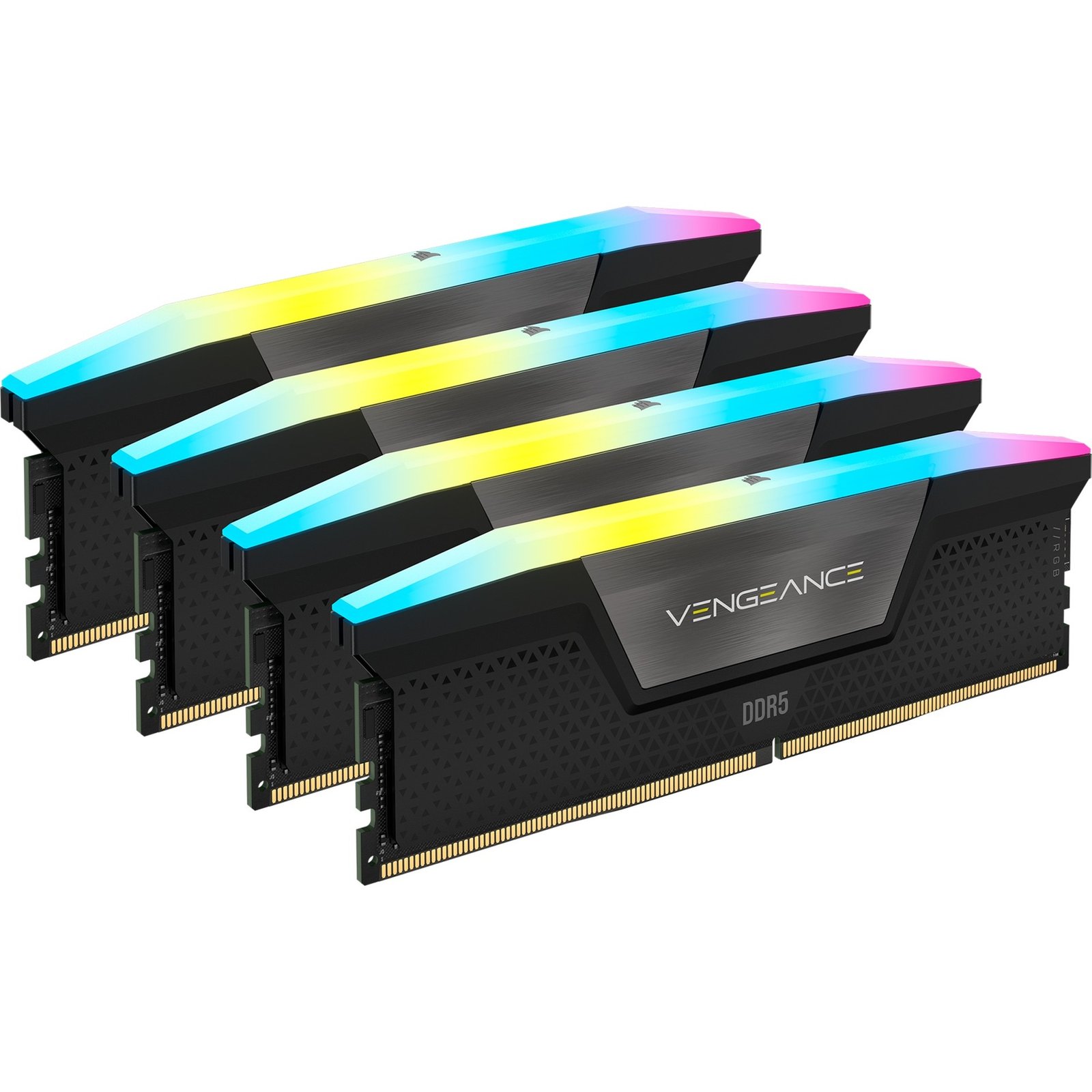 Corsair DIMM DDR5-5600 (4x ) Quad-Kit Negro, 64 GB 64 GB - Imagen 2