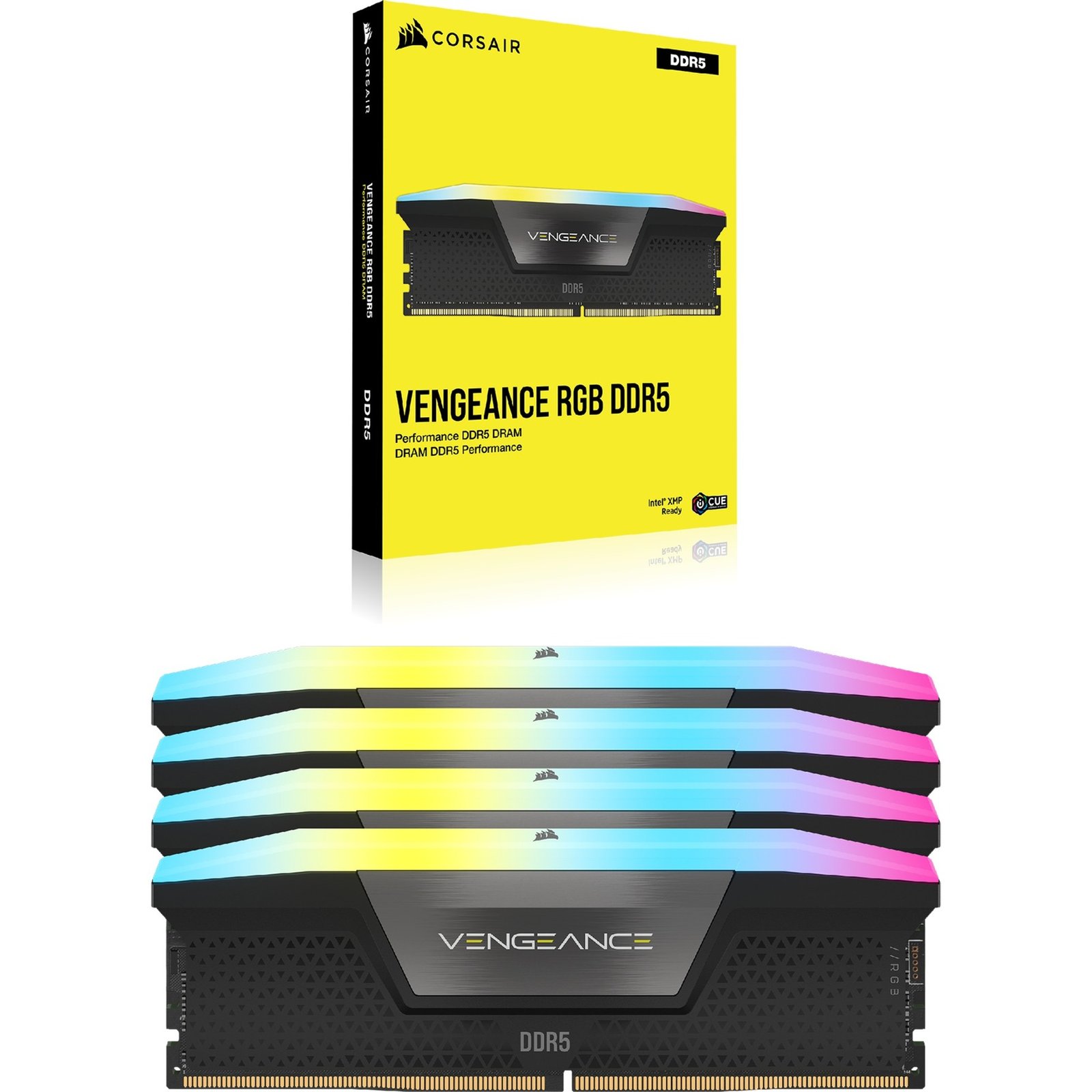 Corsair DIMM DDR5-6000 (4x ) Quad-Kit Negro, 96 GB 96 GB - Imagen 2